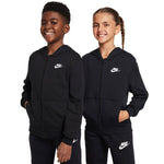 Nike Club Fleece Kids' Sweatshirt fekete gyerek pulóver FD3017010
