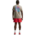 Nike Club men's red piros férfi rövidnadrág FN3307657
