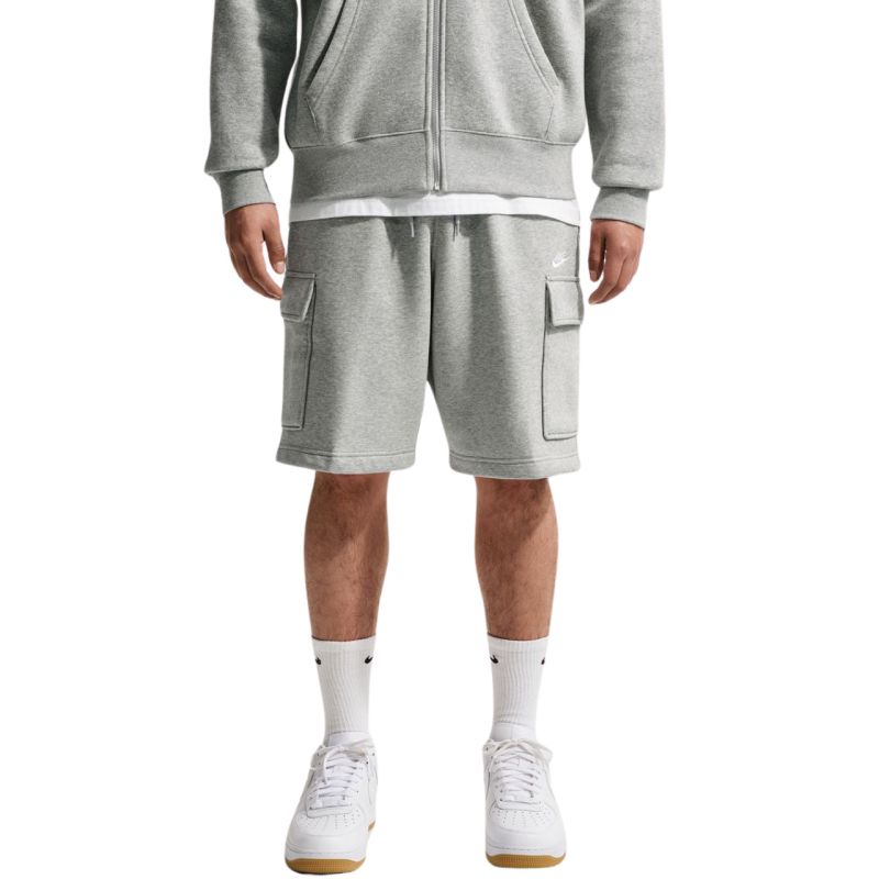 Nike Club szürke férfi rövidnadrág