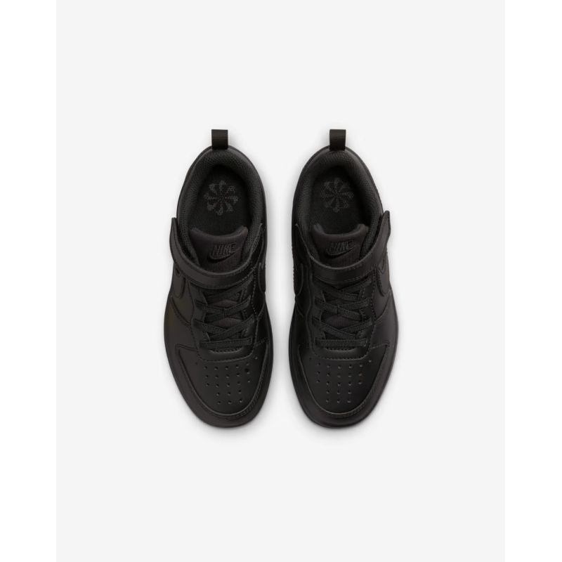 Nike Court Borough Low Recraft fekete gyerek utcai cipő DV5457-002