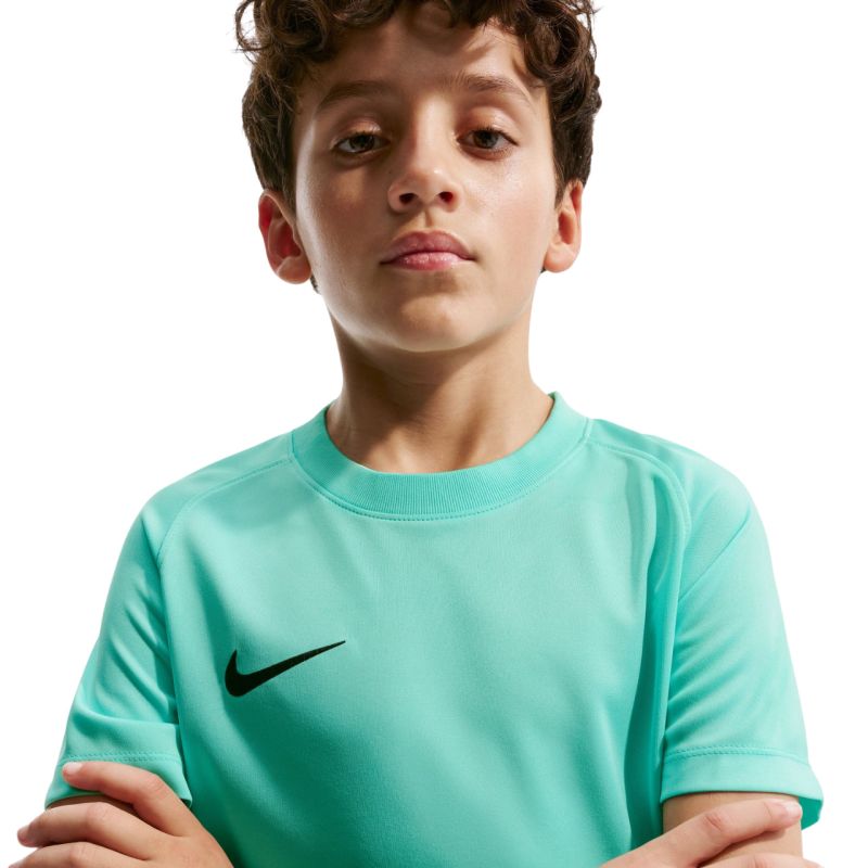 Nike Dri Fit Park VIII Kids' T-Shirt Turquoise türkiz gyerek póló HV8182354