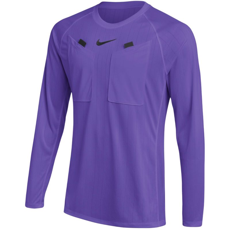 Nike Dri-FIT Referee III Men's Long-Sleeve Shirt, Purple, lila férfi póló HV8326560
