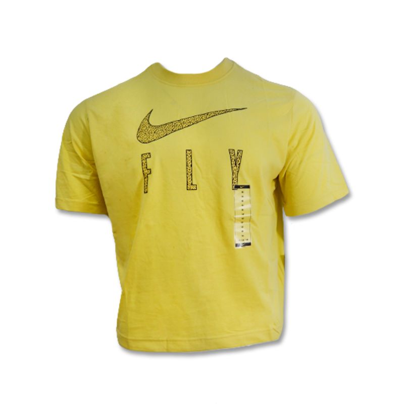 Nike Dri-FIT Swoosh Fly Boxy T-shirt Women's Wmns Lemon Wash - női póló DV2373-753