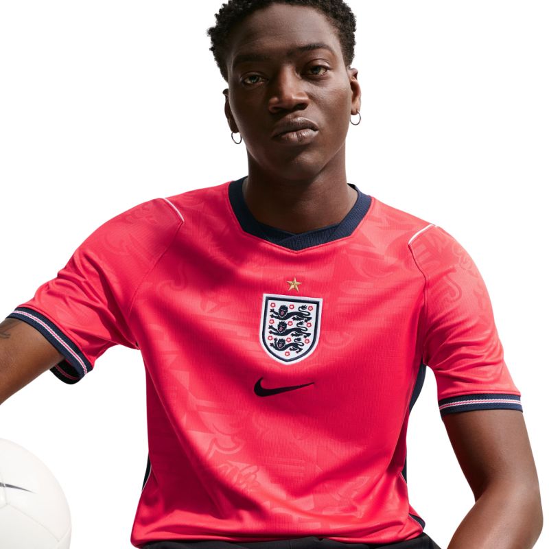 Nike England 2026 Stadium Men's Jersey Red férfi