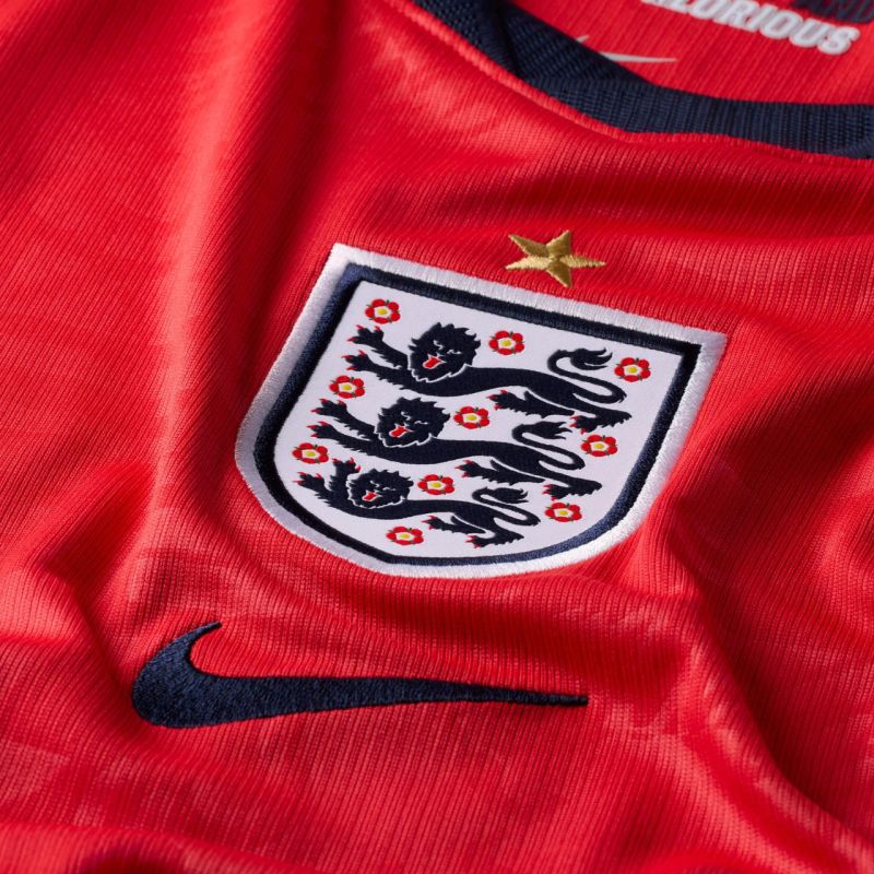 Nike England 2026 Stadium Men's Jersey Red férfi