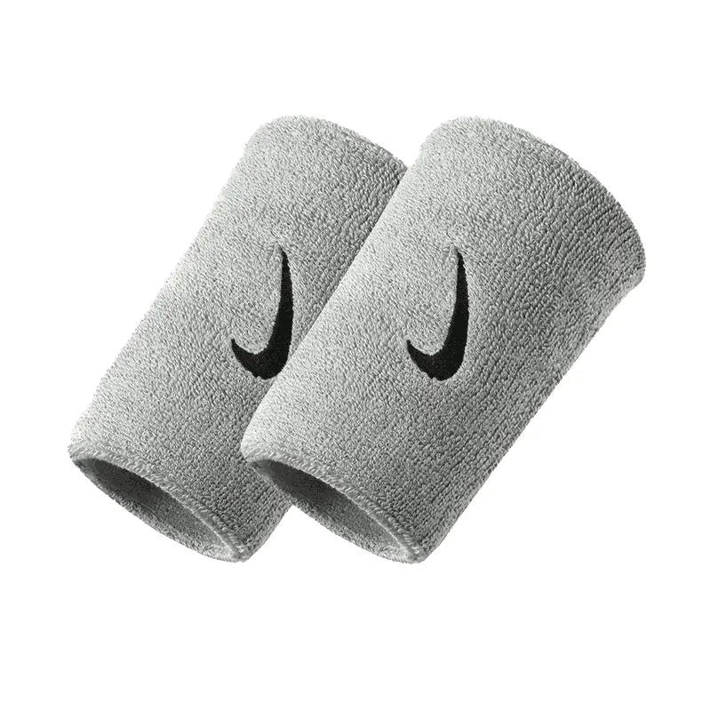 Nike EQ Nike Swoosh Doublewide felnőtt, szürke Csukópánt Csuklószorító Csuklópánt