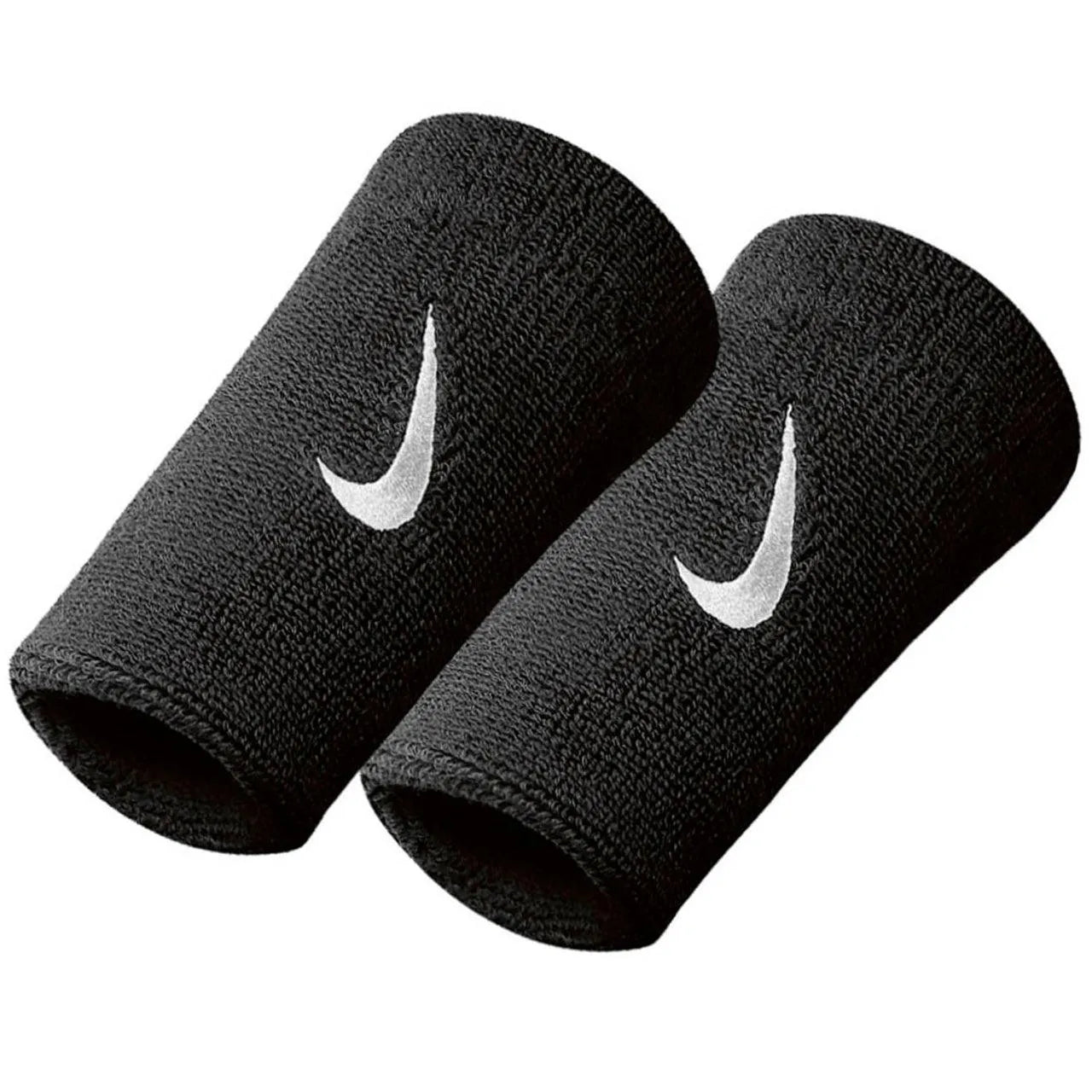 Nike EQ Swoosh Dupla Szélességű Csuklószorító - Fekete