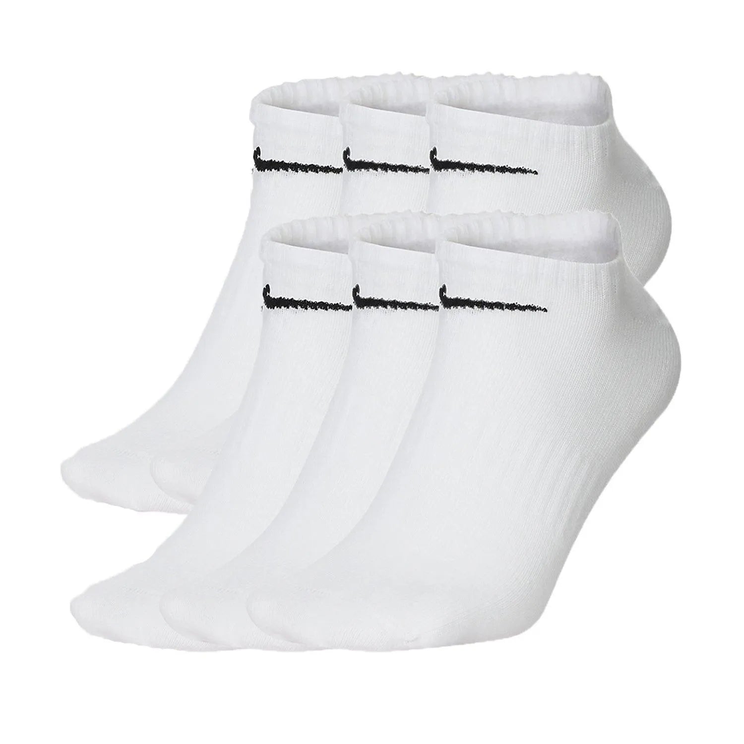 Nike Everyday Lightweight No-Show 6 darabos zokni szett, fehér - Sportmania.hu