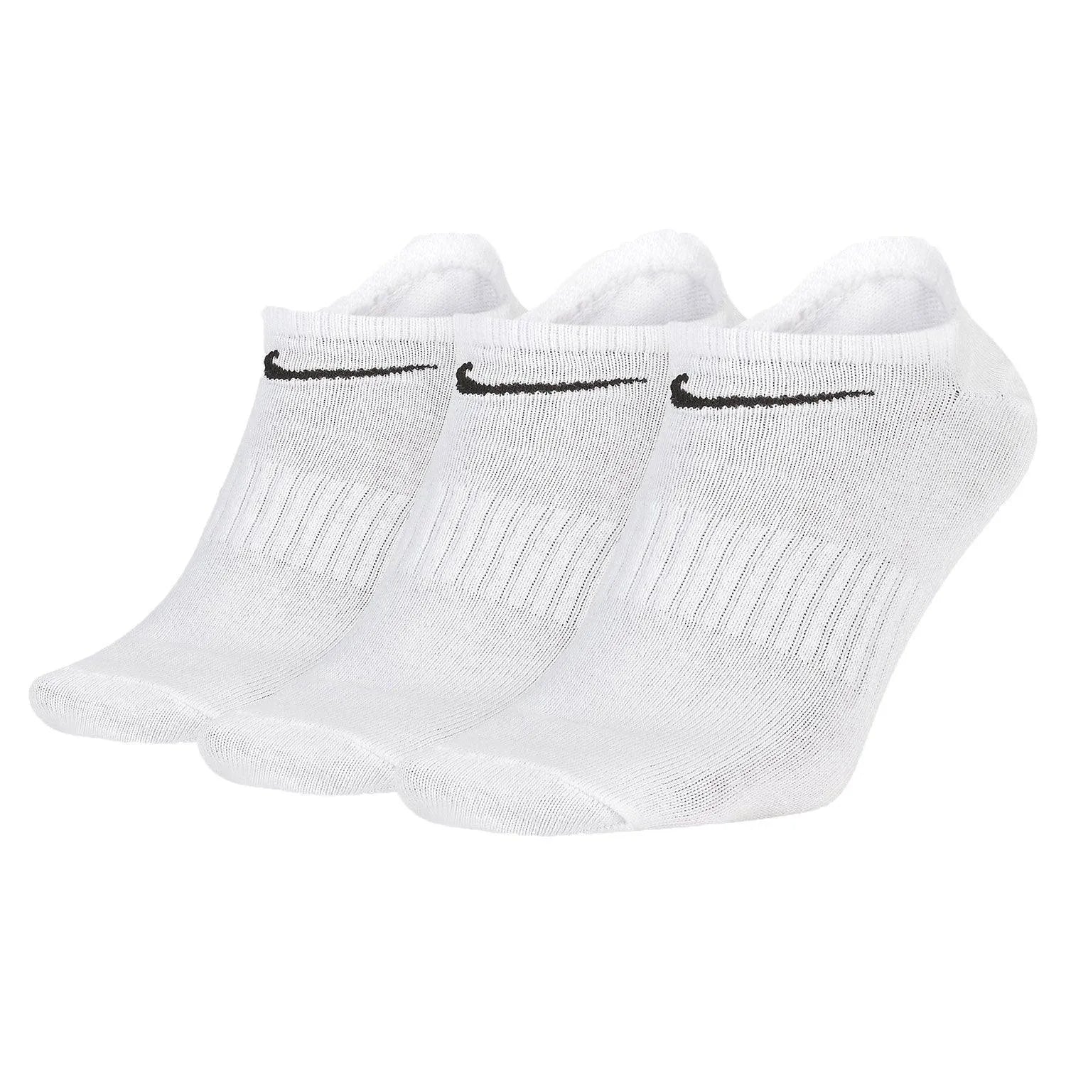 Nike Everyday Lightweight Training No-Show 3 darabos zokni szett, fehér SX7678-100
