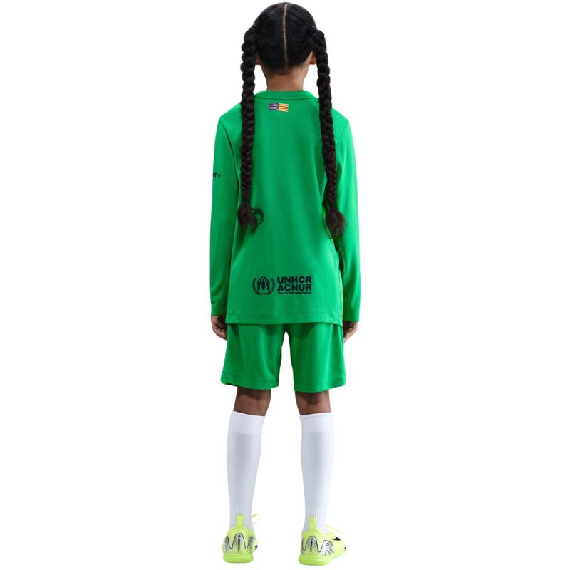 Nike FC Barcelona 2025/26 Stadium Goalkeeper Kids' Shorts zöld gyerek kapusnadrág