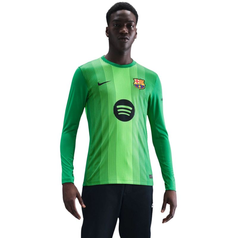 Nike FC Barcelona 2025/26 Stadium Goalkeeper Men's Jersey zöld férfi Kapusmez