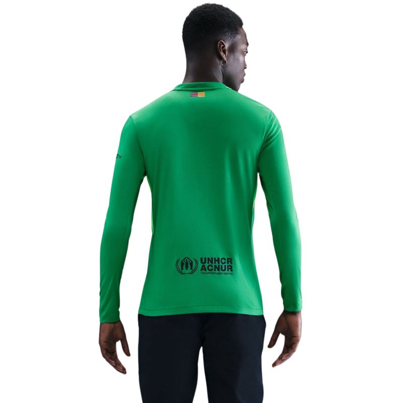 Nike FC Barcelona 2025/26 Stadium Goalkeeper Men's Jersey zöld férfi Kapusmez
