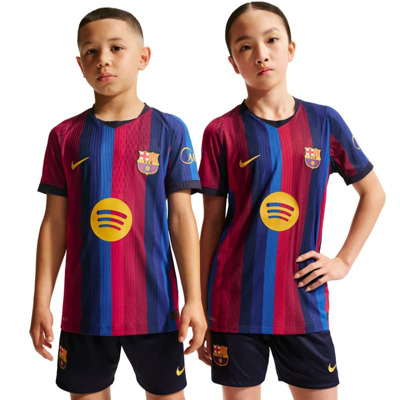 Nike FC Barcelona 2026/27 Match Home Kids' Shirt Blue and bordó II1836683