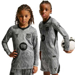 Nike FC Barcelona 2026/27 Stadium Away Kids' Goalkeeper Jersey szürke gyerek IO8337013 Kapusmez