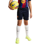 Nike FC Barcelona 2026/27 Stadium Home Kids' Shorts Navy kék gyerek rövidnadrág