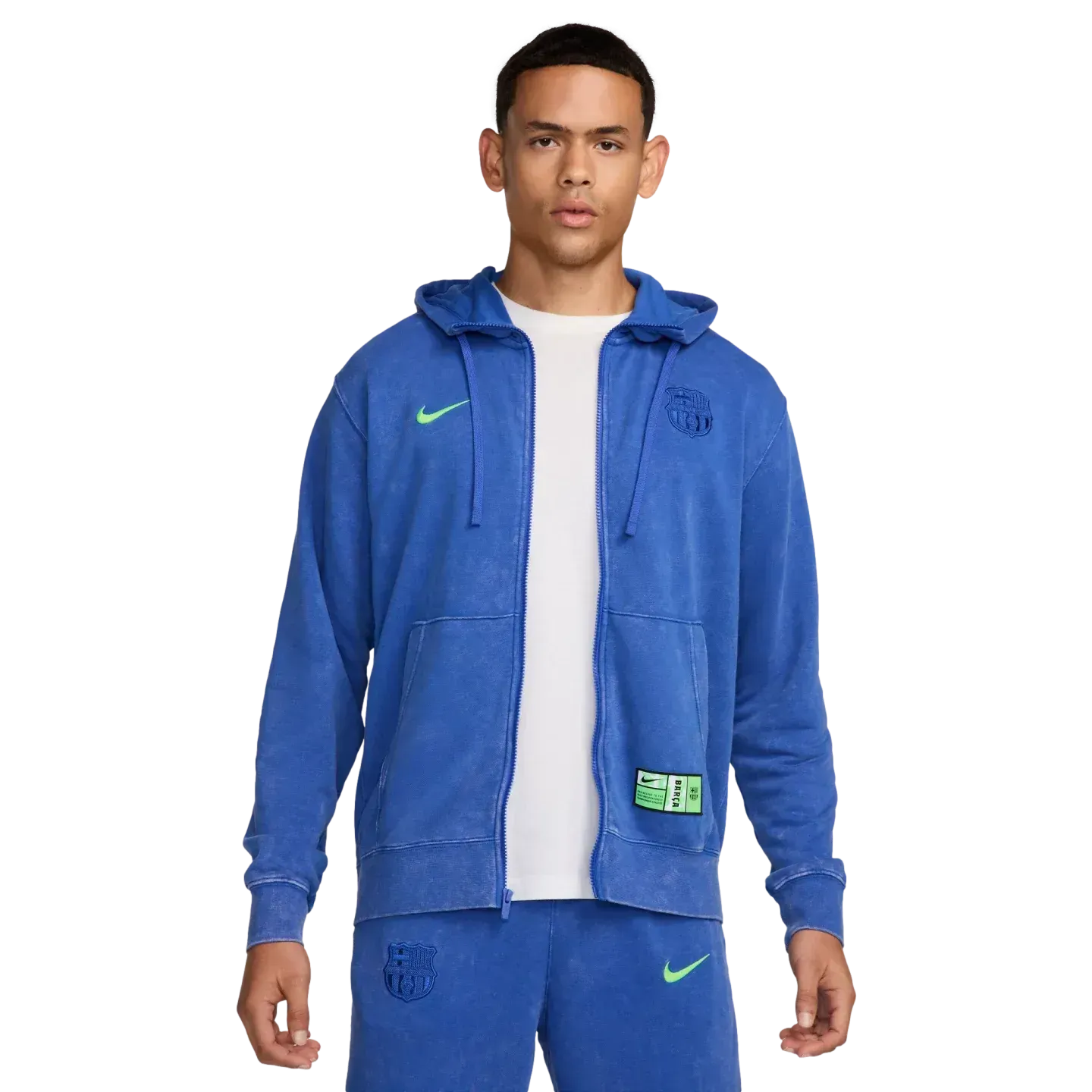 Nike FC Barcelona Club Third kapucnis pulóver - Sportmania.hu