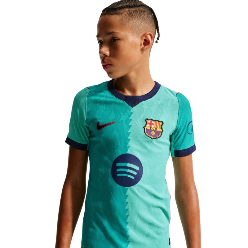 Nike FC Barcelona Match 2026/27 Kids' Jersey Green zöld gyerek póló II6648301