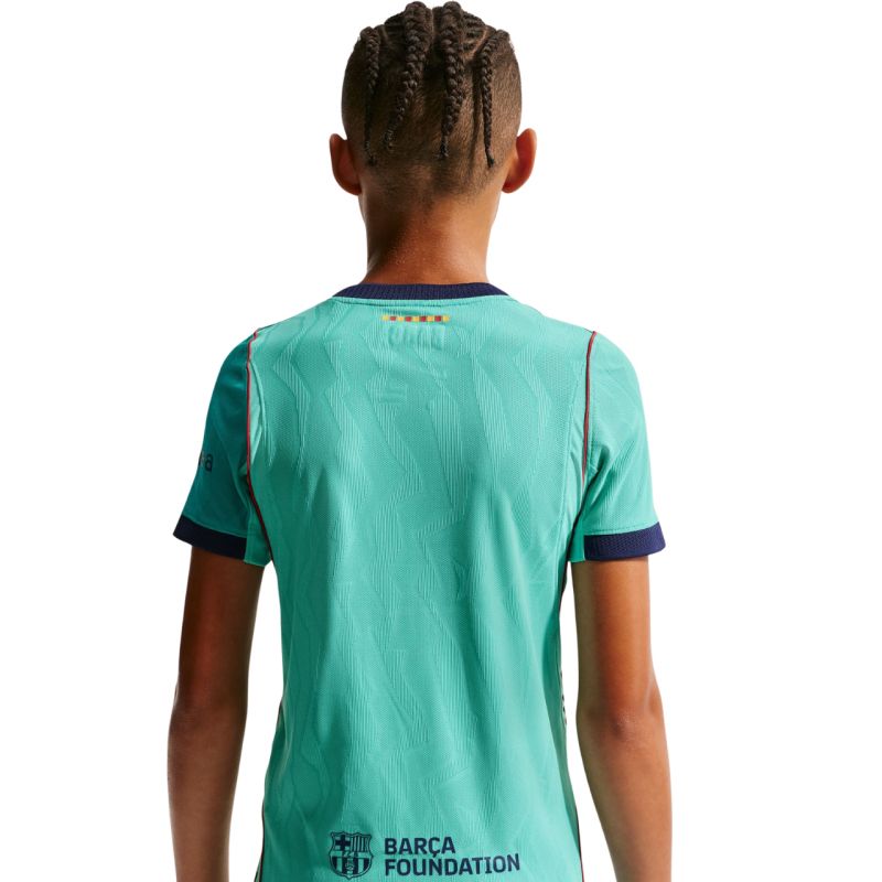 Nike FC Barcelona Match 2026/27 Kids' Jersey Green zöld gyerek póló II6648301