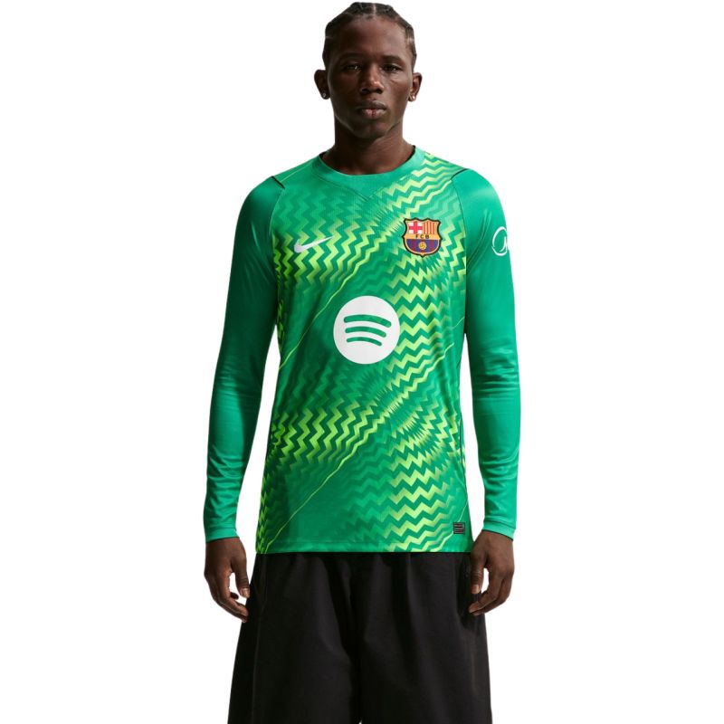 Nike FC Barcelona Stadium /27 Men's Jersey Green zöld férfi póló II1997324