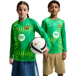 Nike FC Barcelona Stadium Goalkeeper 2026/27 Kids' Jersey Green zöld gyerek II3610324 Kapusmez