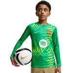 Nike FC Barcelona Stadium Goalkeeper 2026/27 Kids' Jersey Green zöld gyerek II3610324 Kapusmez