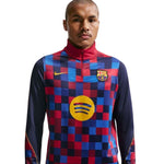 Nike FC Barcelona Strike Home Men's Jersey Blue and Red piros férfi póló IQ1301621