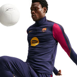 Nike FC Barcelona Strike II s (173cm) gyerek pulóver II3253-401