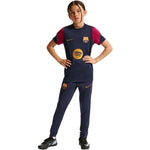 Nike FC Barcelona Strike Kids T-Shirt Navy Blue and bordó gyerek II3237401
