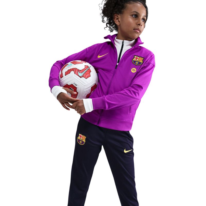 Nike FC Barcelona Strike Kids Tracksuit Purple and fekete gyerek HJ8027552