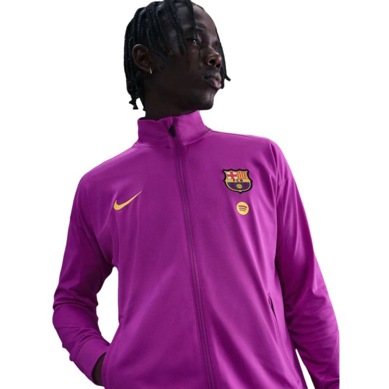 Nike FC Barcelona Strike Men's Tracksuit Purple and Navy kék szett HJ6974552