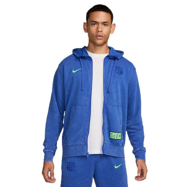 Nike FC Barcelona Sweat 3rd GX M FQ2999-405 Hoodie Kapucnis pulóver - Sportmania.hu