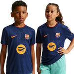 Nike FC Barcelona Third Kids' T-shirt Navy Blue sötétkék gyerek póló II6713498