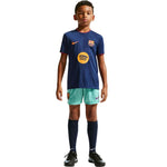Nike FC Barcelona Third Kids' T-shirt Navy Blue sötétkék gyerek póló II6713498