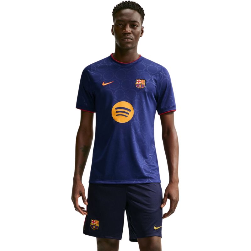 Nike FC Barcelona Third Men's T-Shirt Navy Blue sötétkék férfi póló II6704498