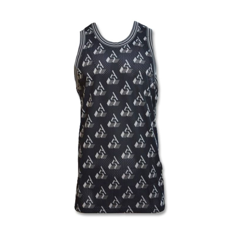 Nike Giannis Antetokounmpo All Over Print Tank Top - fekete póló CK6222-010