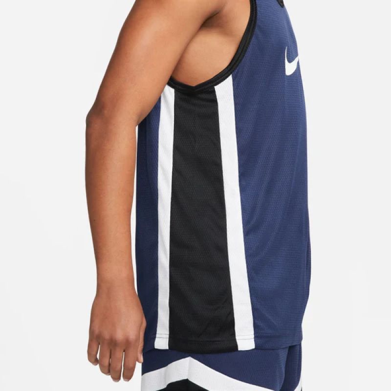 Nike Icon Dri-FIT Basketball Jersey Navy Blue - sötétkék kosárlabda mez DV9967-410