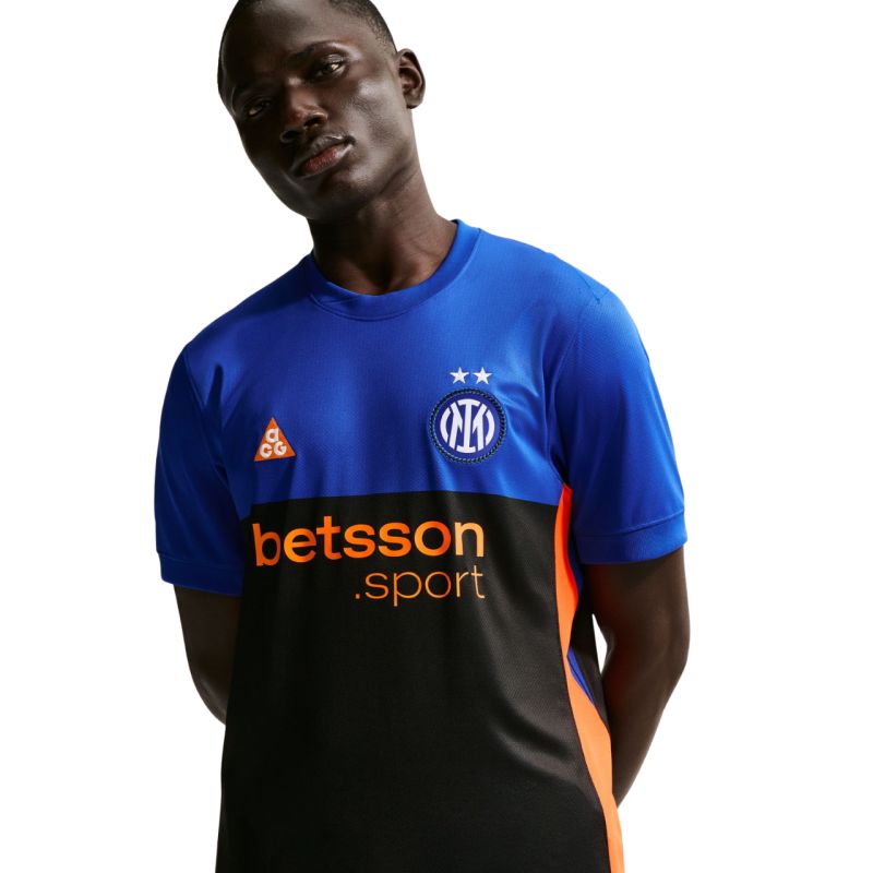Nike Inter Milan 2026 Stadium SE Men's Jersey Black and kék férfi póló