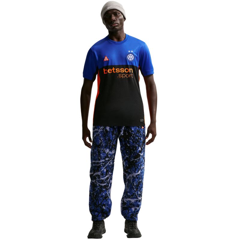 Nike Inter Milan 2026 Stadium SE Men's Jersey Black and kék férfi póló