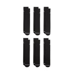 Nike Jordan Everyday Cushioned Crew Socks 6 pairs black fekete zokni HV6228010