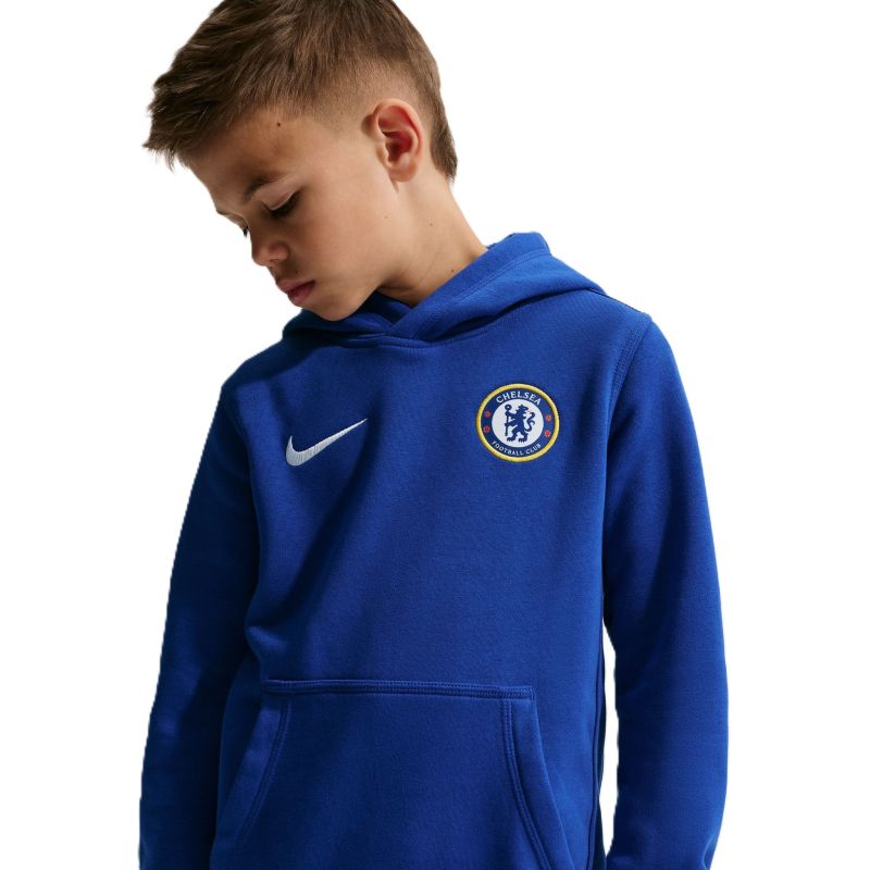 Nike Junior Chelsea London Club Hoodie xs (122-128cm) gyerek kapucnis pulóver