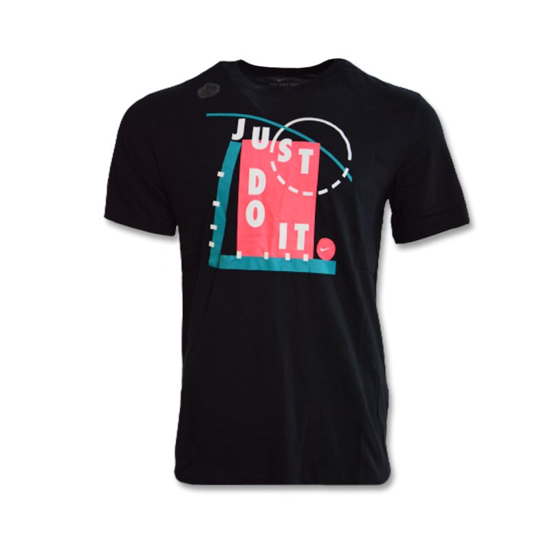 Nike Just Do It Dry T-shirt - fekete póló CD1100-010