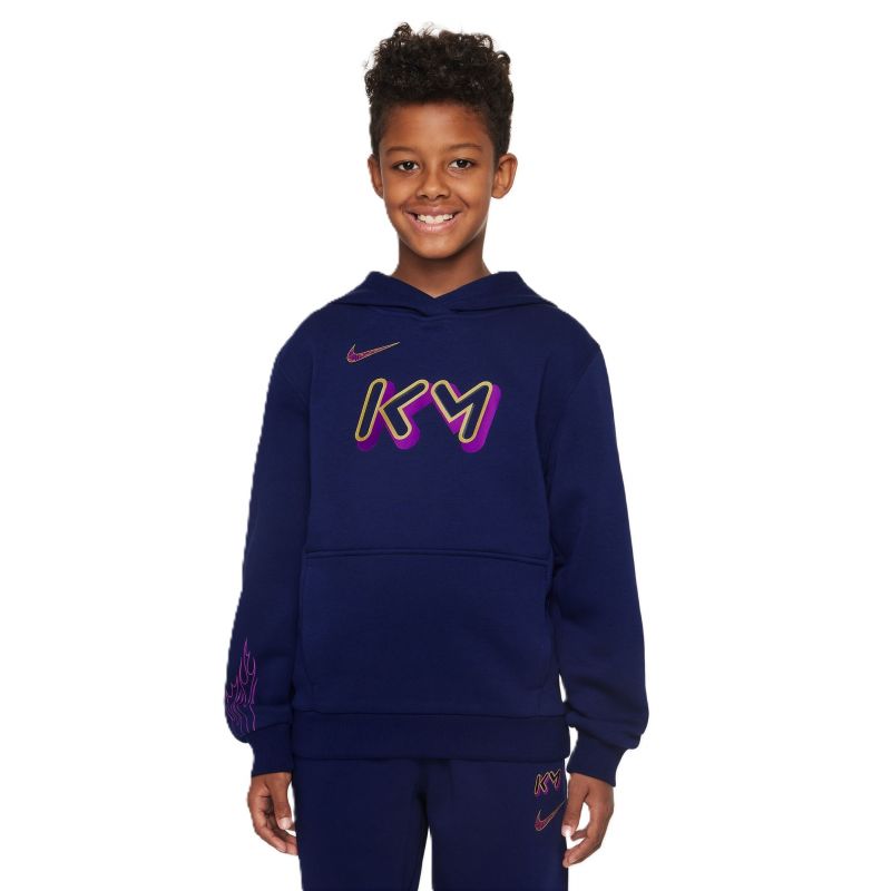 Nike Kylian Mbappé Jr Sweatshirt Hq3685-492 Kapucnis pulóver - Sportmania.hu