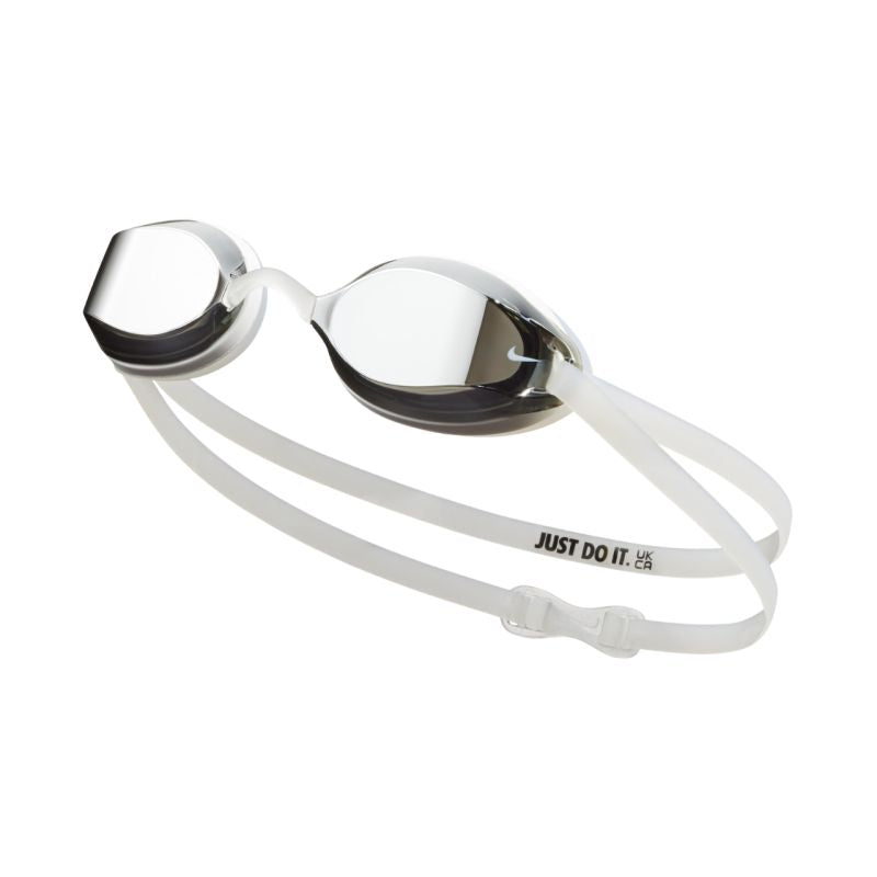Nike Legacy Comfort Swimming Goggles, Silver, OS szürke edzőfelszerelés NESSD138-040OS