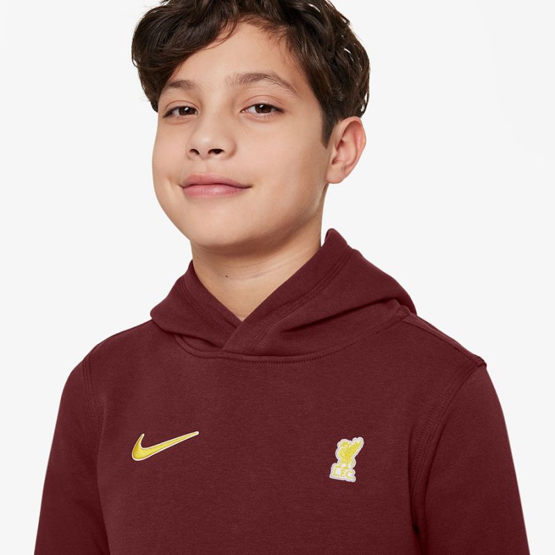 Nike Liverpool FC NSW Club PO Hoodie Jr FZ4149-619 Kapucnis pulóver - Sportmania.hu
