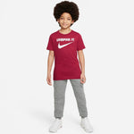 Nike Liverpool FC Swoosh Y Jr DJ1535 608 T-shirt Ruházat póló gyerek