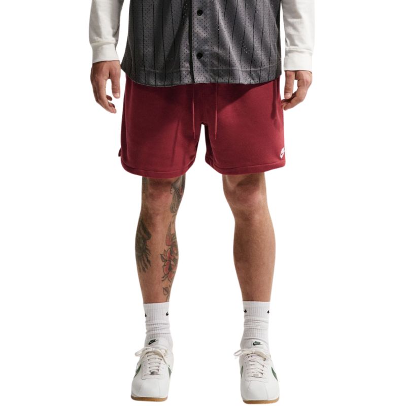 Nike Men’s Club férfi rövidnadrág, bordó