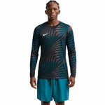 Nike Men's Dri-FIT Gardien VI Goalkeeper Jersey Black-Grey- 010 kék kapusmez HV5306010