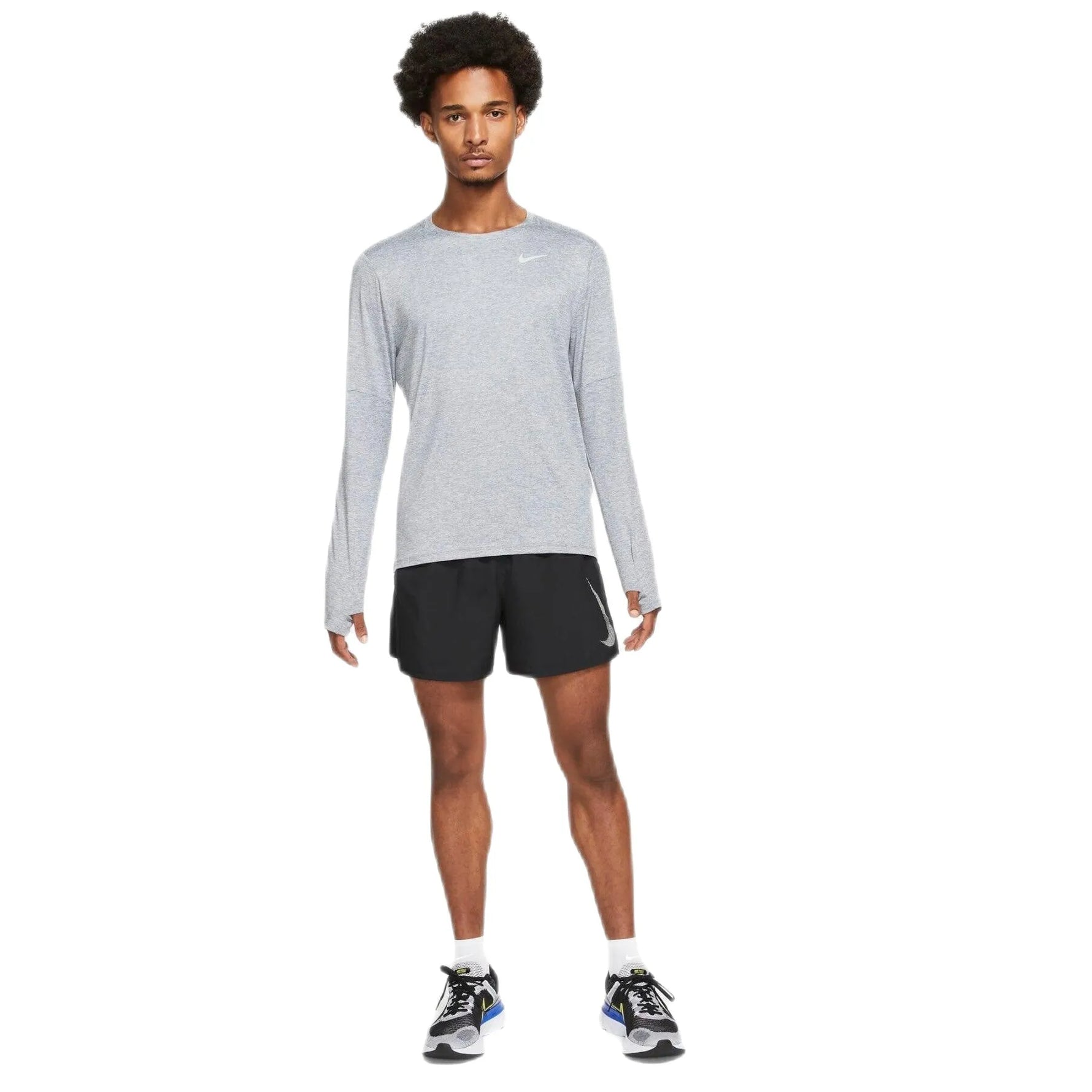 Nike_ N Dri-FIT EleMt M Running Crew Hosszú ujjú póló - Sportmania.hu