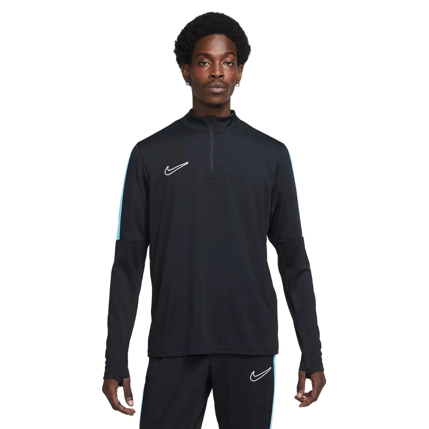 Nike_ Nike Academy-Men\'s Dri-FIT 1/2-Zip Global Football Top Hosszú ujjú férfi Hosszú ujjú póló