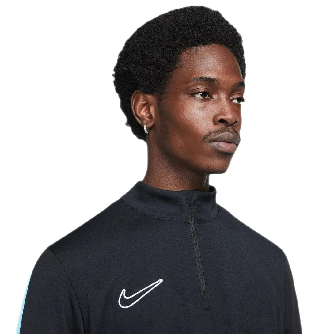 Nike_ Nike Academy-Men\'s Dri-FIT 1/2-Zip Global Football Top Hosszú ujjú Hosszú ujjú póló